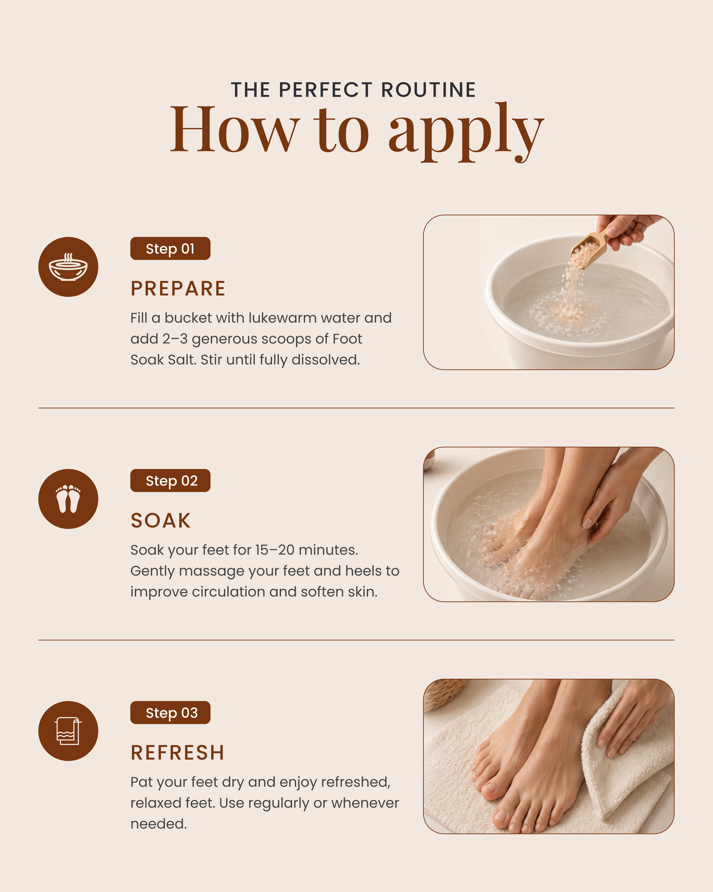 Solstice Ground Foot Soak