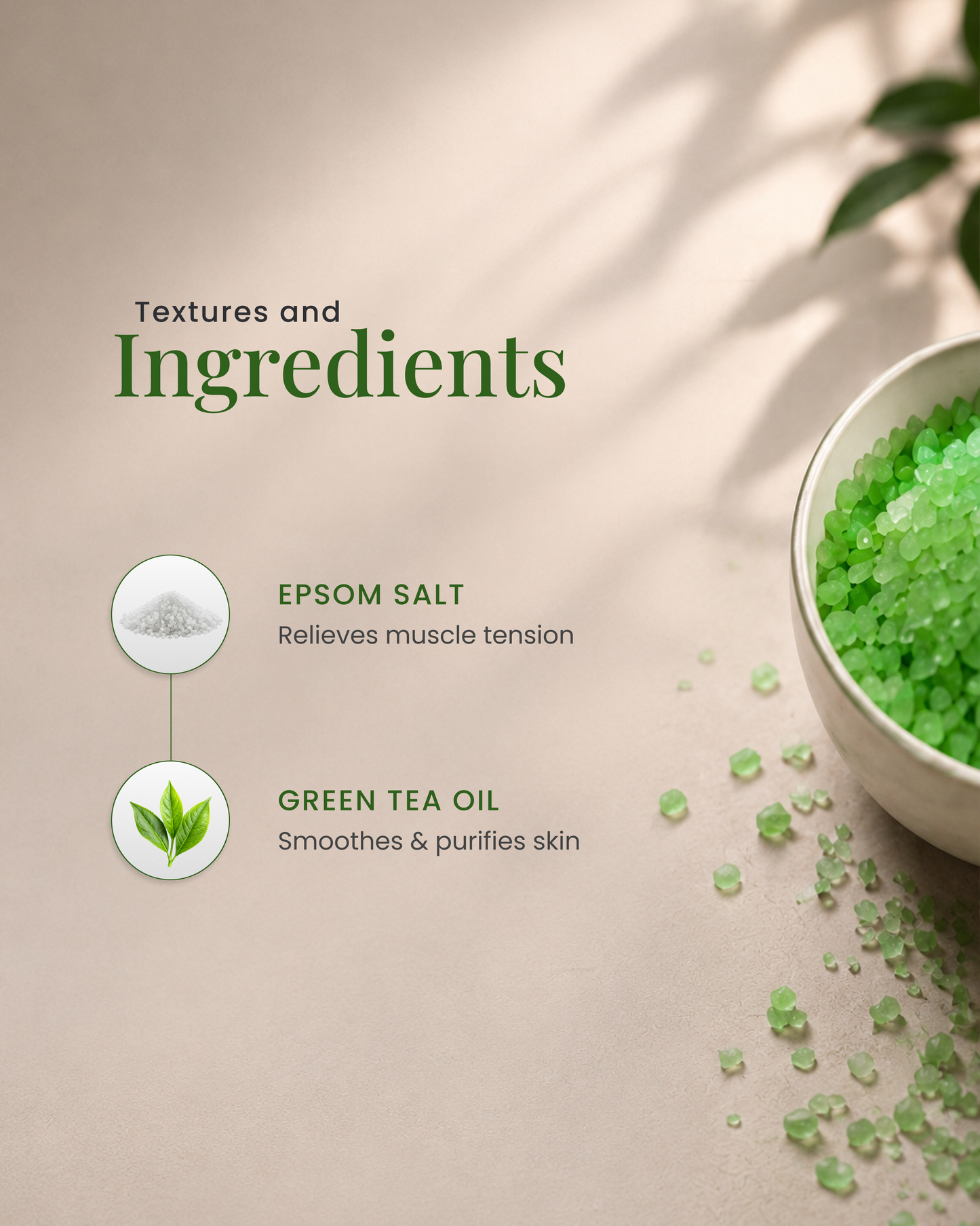 Green Tea Detox Bath Salt
