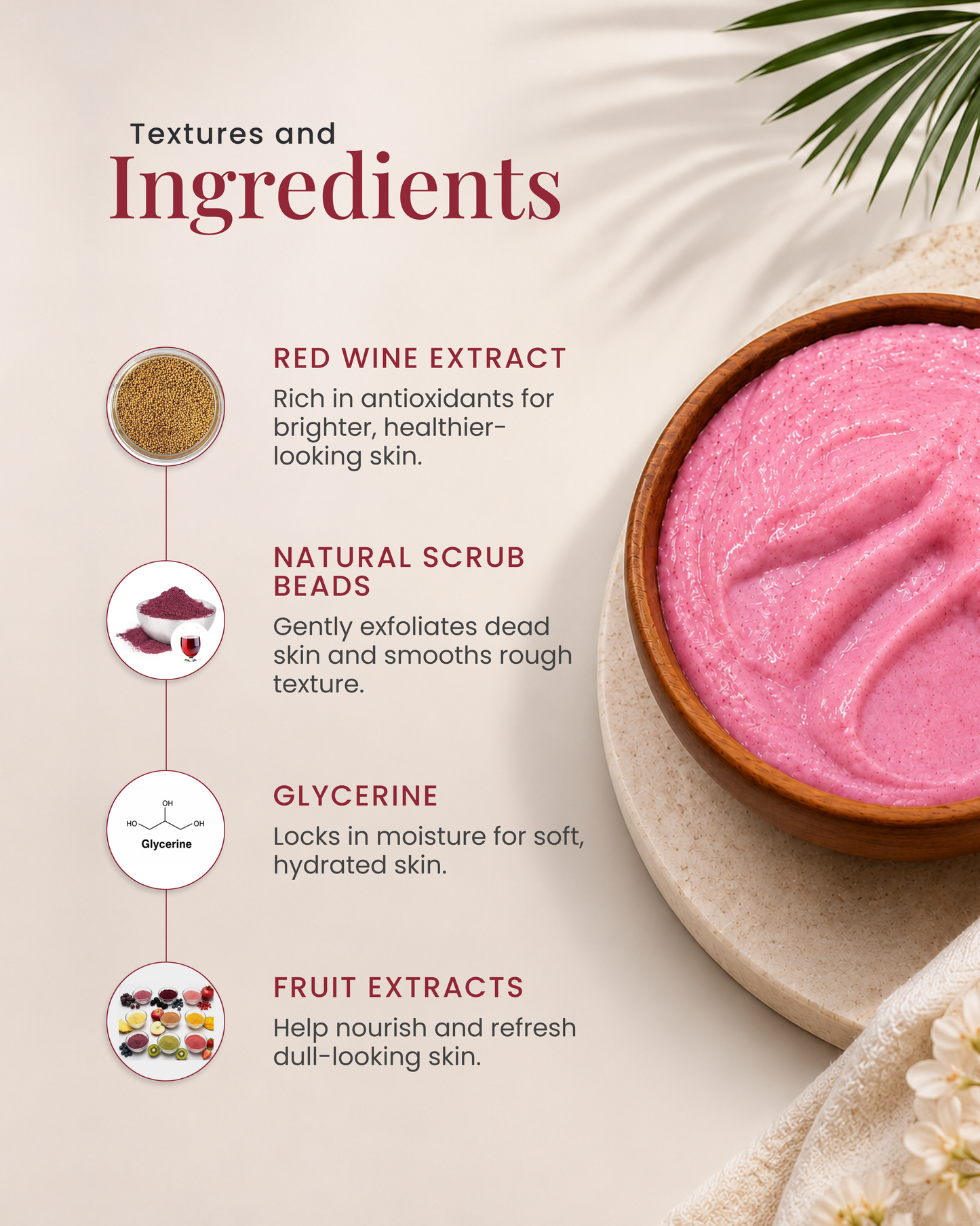 Soltis Solstice Red Wine Body Scrub